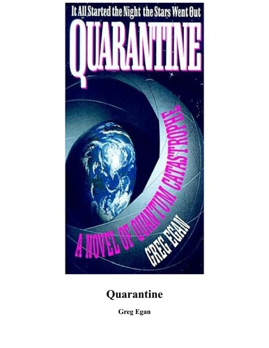 Greg Egan: Quarantine (Hardcover, Time Warner Books UK)